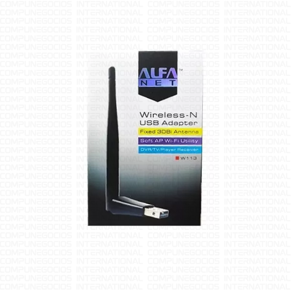 ADAPTADOR USB WIFI ALFA NET N (KNT-1107)