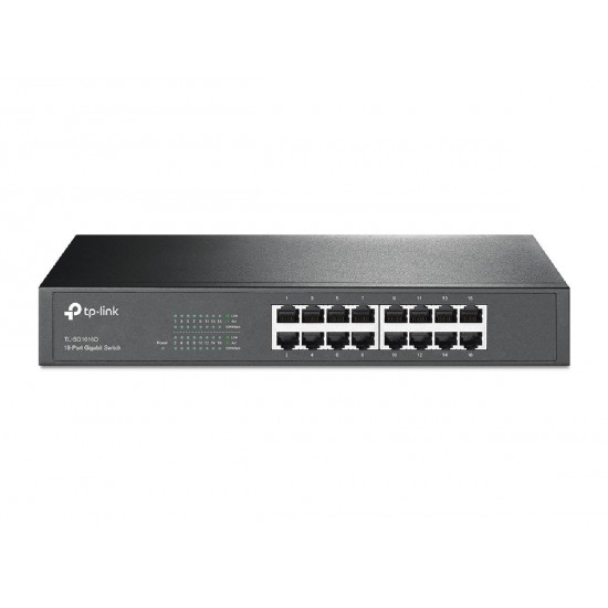 SWITCH TP-LINK TL-SG1016D DE 16 PUERTOS GIGABIT PARA ESCRITORIO / MONTAJE EN RACK PN:1730502264 - Imagen 2