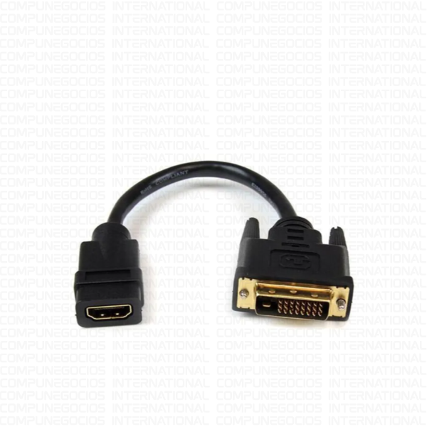 ADAPTADOR CABLE HDMI/F A DVI/M (24+1) 20 CM