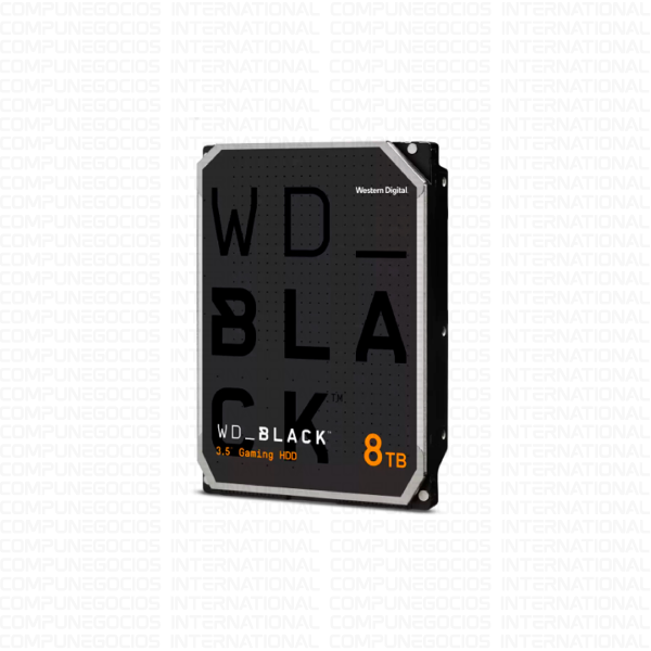 DISCO DURO WESTERN DIGITAL WD BLACK 8 TB SATA 3.5 (PN: WD8001FZBX)