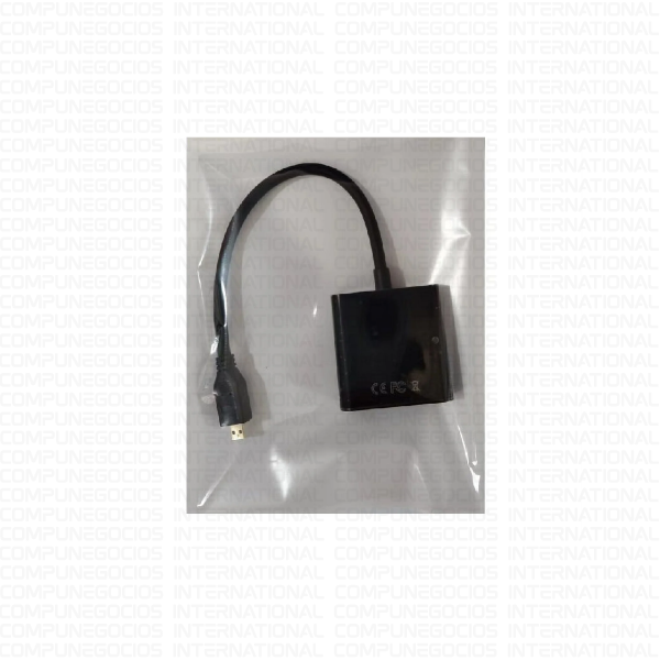 ADAPTADOR MICRO HDMI/M A VGA/F
