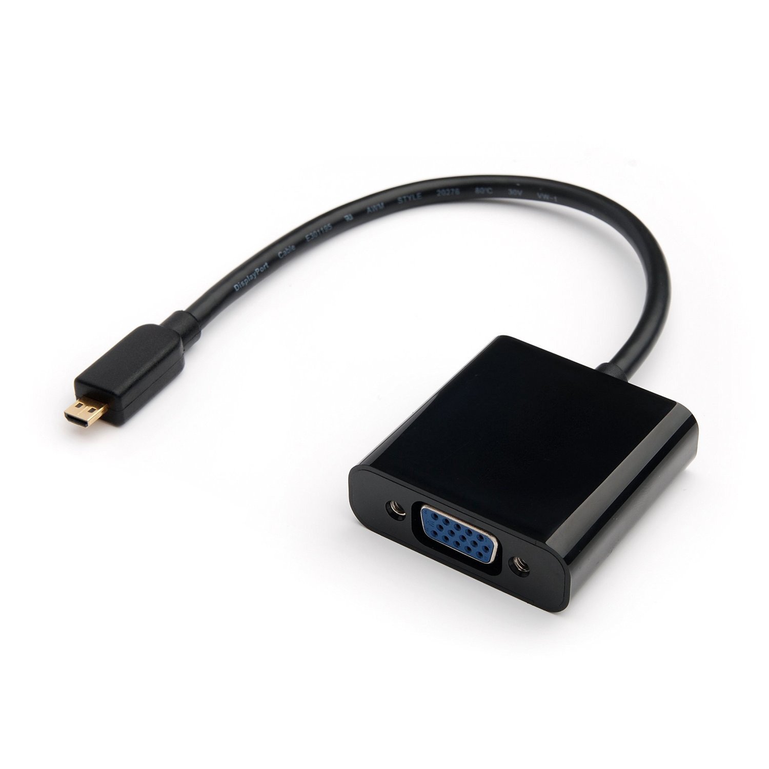 ADAPTADOR MICRO HDMI/M A VGA/F - Imagen 2